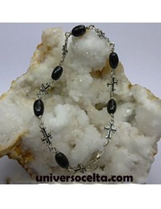 Pulsera de plata con...