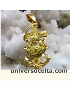 Cruz Marinera de oro c-1476 2