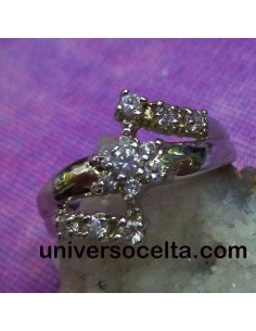 Anillo de Plata con Circonitas para Pedida nº 14 2