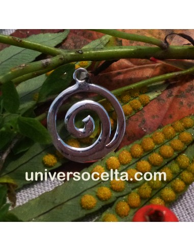 Colgante celta, Espiral de la...