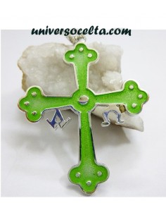 Cruz de la Victoria esmalte Verde o Azul RA065