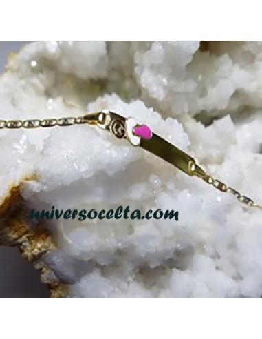 Pulsera de oro 18 K. para bebé ref AB91