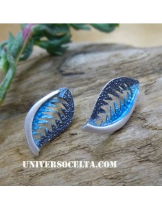 Pendiente Mini Orfega Mod. Jungla Azul