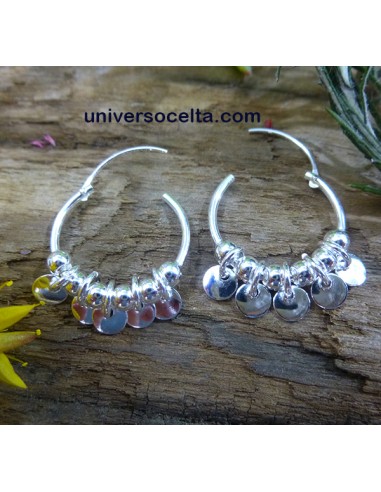 Pendientes de Arete con Lentejuelas 9345