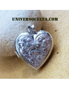 Guardapelo de Plata en forma de Corazón  43230