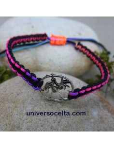Pulsera de macramé con brujita PCM 2