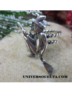 Bruja Anillo de Plata Ajustable BAPA 2