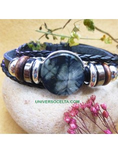 Pulsera Hippie con Quiastolita PG1 2