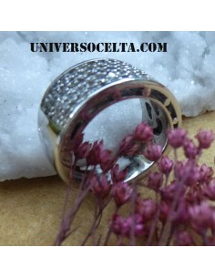 Sortija de Plata con Circonitas para Pedida 1258 2