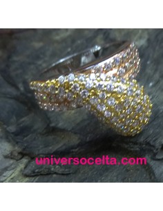 Sortija de Plata y Zirconitas S4665 2