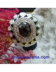 Anillo de Plata y Esmalte nº 14