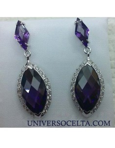 pendientes de plata de ley...