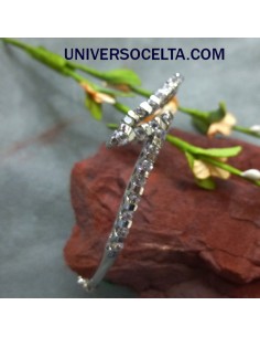Brazalete de Plata y Circonitas X7A 2