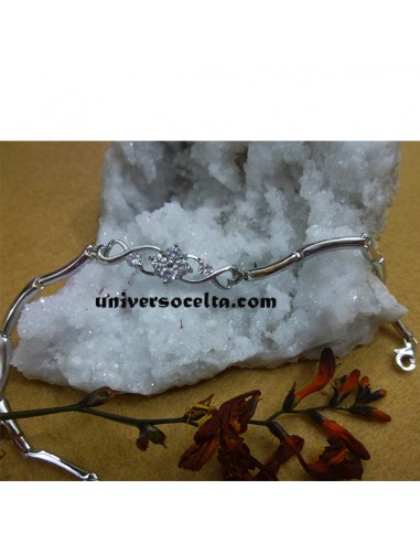 Pulsera de Plata Princesa con Circonitas
