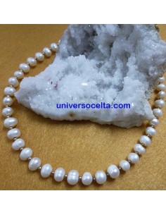 Collar con Perlas Cultivadas y Plata CR7
