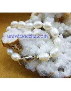 Pulsera de Perlas Barrocas y Cierre de Plata PPB1