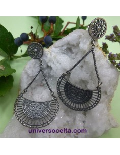 Pendientes de plata étnicos 320-0833