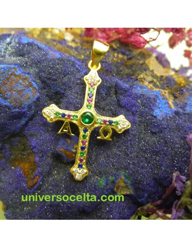 Cruz de la Victoria en plata con Baño...