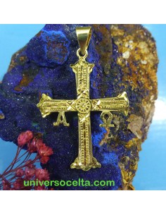 Cruz de la Victoria grande con baño de oro 127903 2