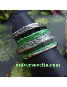 Anillo Estrecha Orfega Pigmentos verdes 113284-3 2