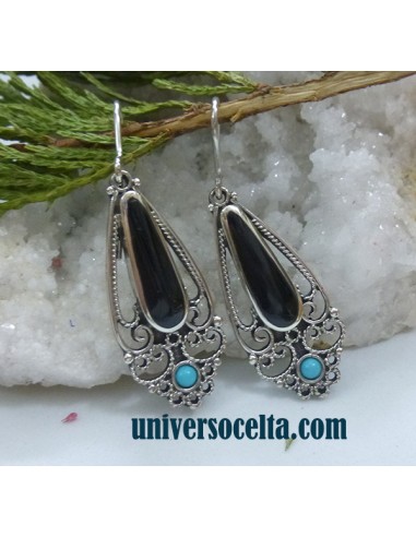 Azabache Pendientes Regionales Típicos F196