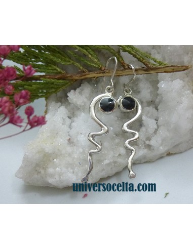 Pendientes de Azabache con diseño innovador F134