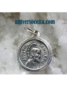 Medalla Apóstol Santiago en Plata 107-0003