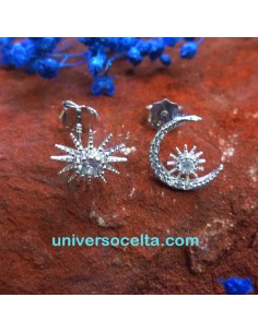 Pendientes el Sol y la Luna 621-0591