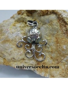 Colgante Pulpo Plata 603-0110