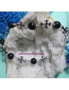 CYB Pulsera de plata con...