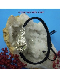 P247 Pulsera de la Virgen de Covadonga macramé 2