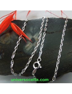 Cadena eslabón barco de plata FLM60X40