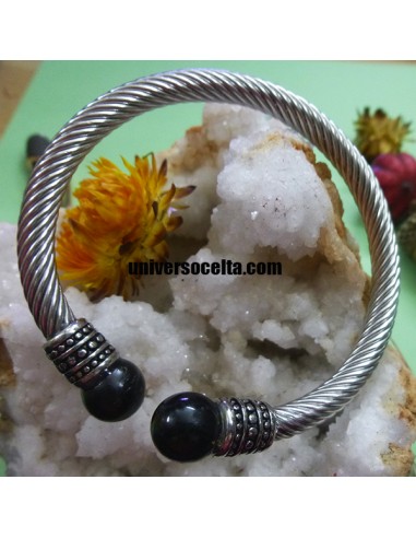 Torques de acero con azabache  861-0253