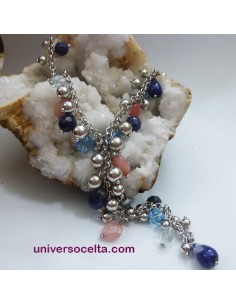 Gargantilla con Piedras Naturales AJ34A 2