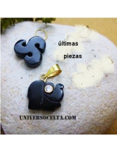Colgante de la Suerte de Azabache TA3
